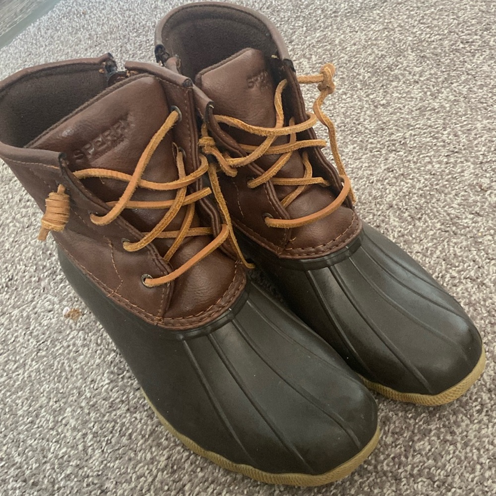 Girl’s Sperry’s Saltwater Boots